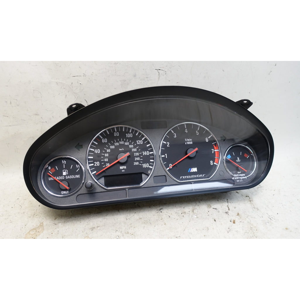 BMW Z3 M Roadster S52 Instrument Gauge Cluster Panel Speedo MPH OEM 1998-2000