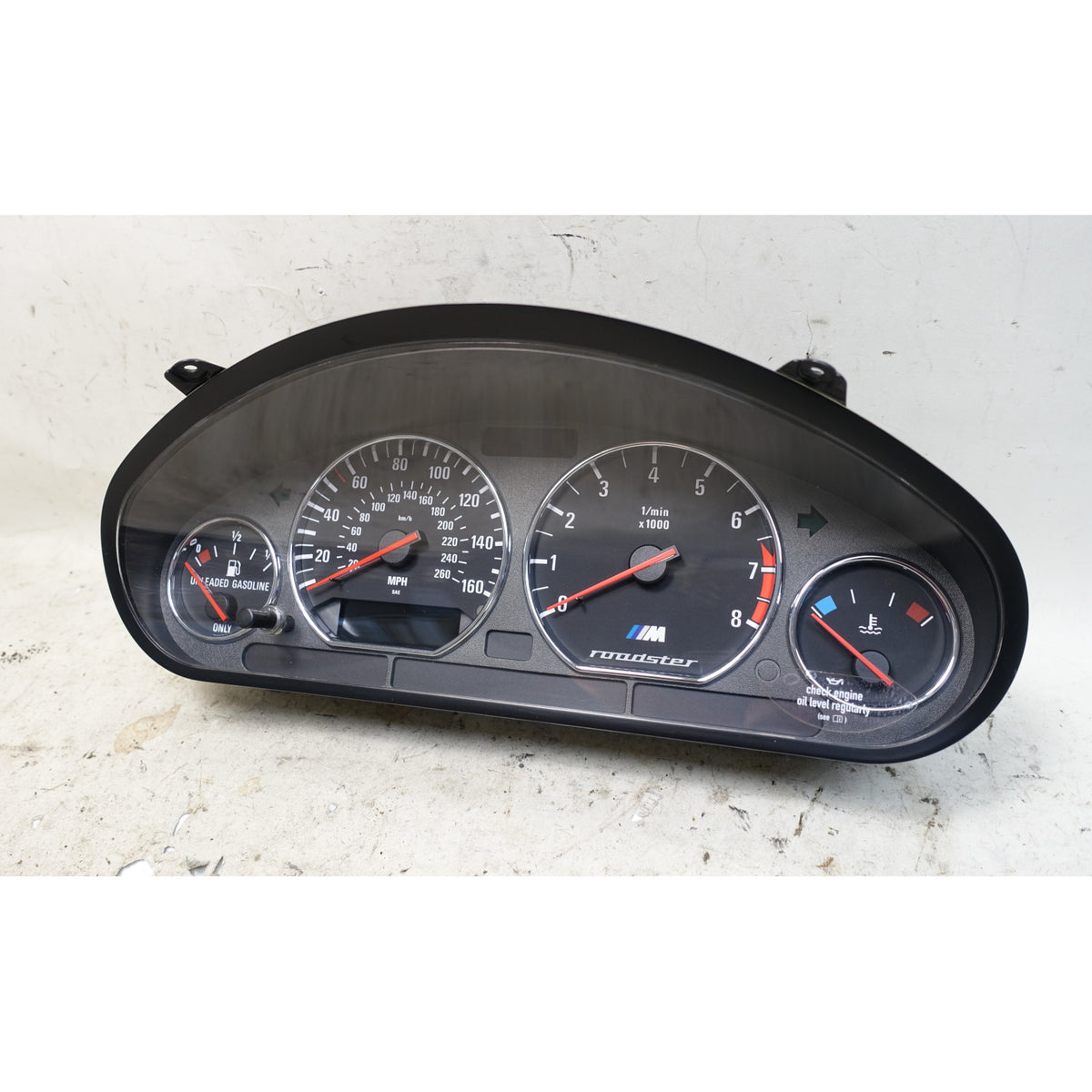 BMW Z3 M Roadster S52 Instrument Gauge Cluster Panel Speedo MPH OEM 1998-2000