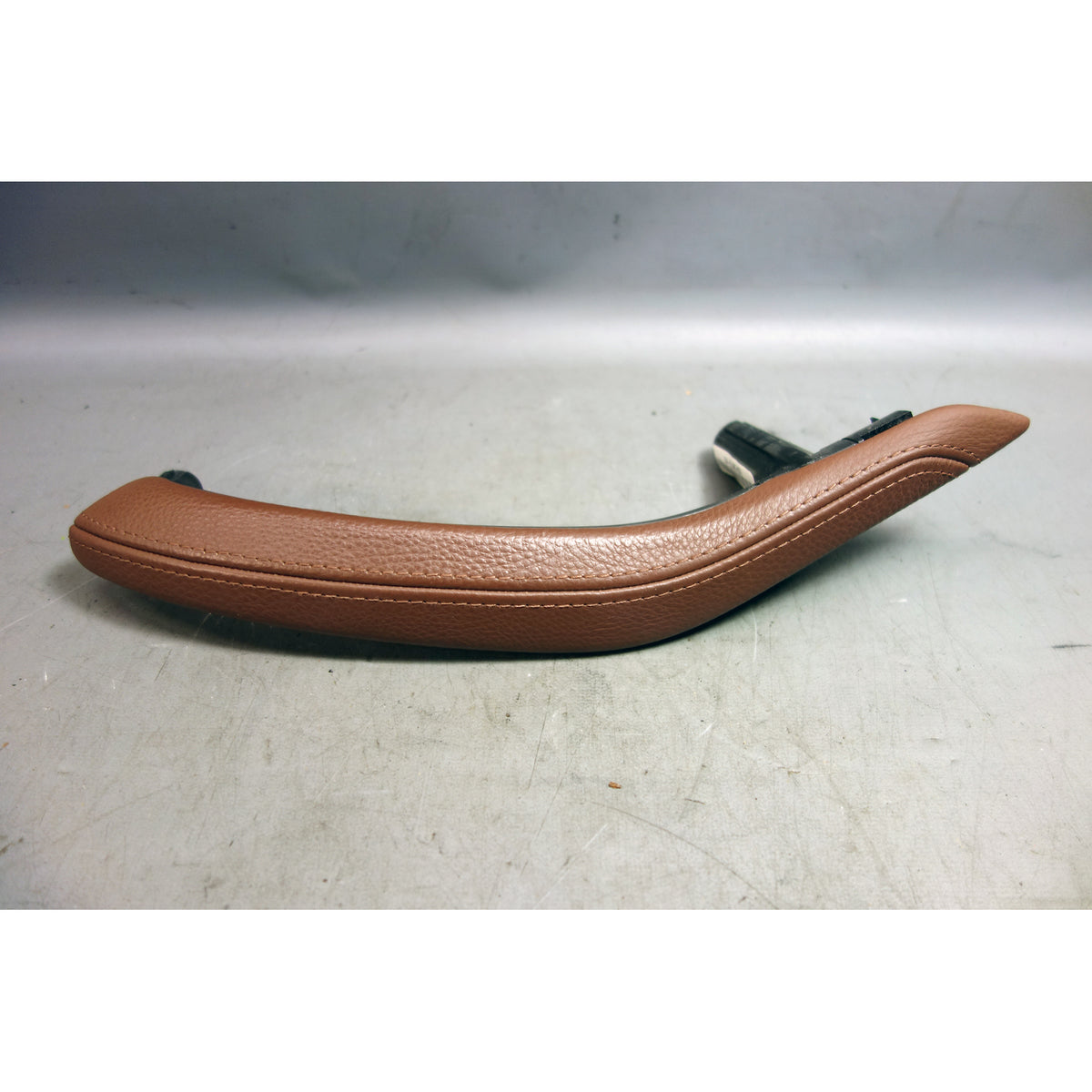BMW X5 F15 X6 F16 OEM Rear Door Pull Grab Handle Pair Terra Brown Leather 14-19