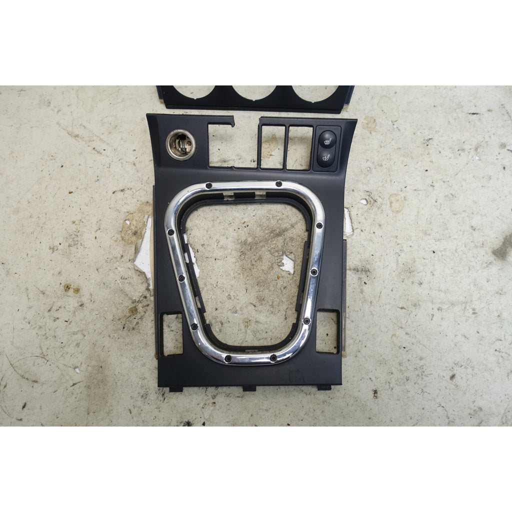 Damaged BMW Z3 M Roadster Coupe Front Center Console Trim Covers Black 1998-2002