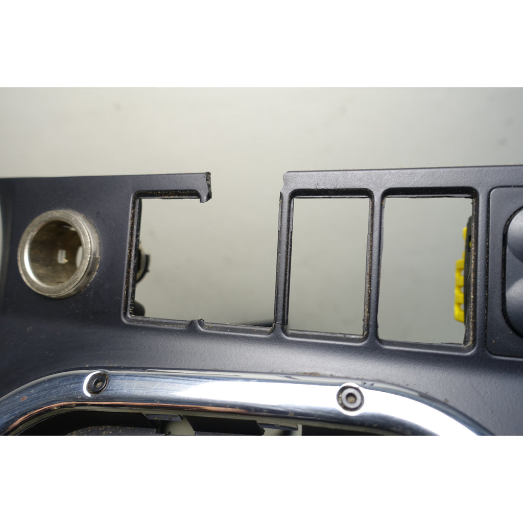 Damaged BMW Z3 M Roadster Coupe Front Center Console Trim Covers Black 1998-2002