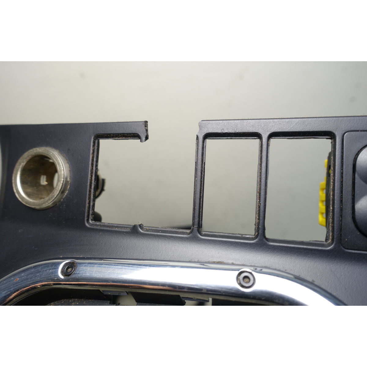 Damaged BMW Z3 M Roadster Coupe Front Center Console Trim Covers Black 1998-2002