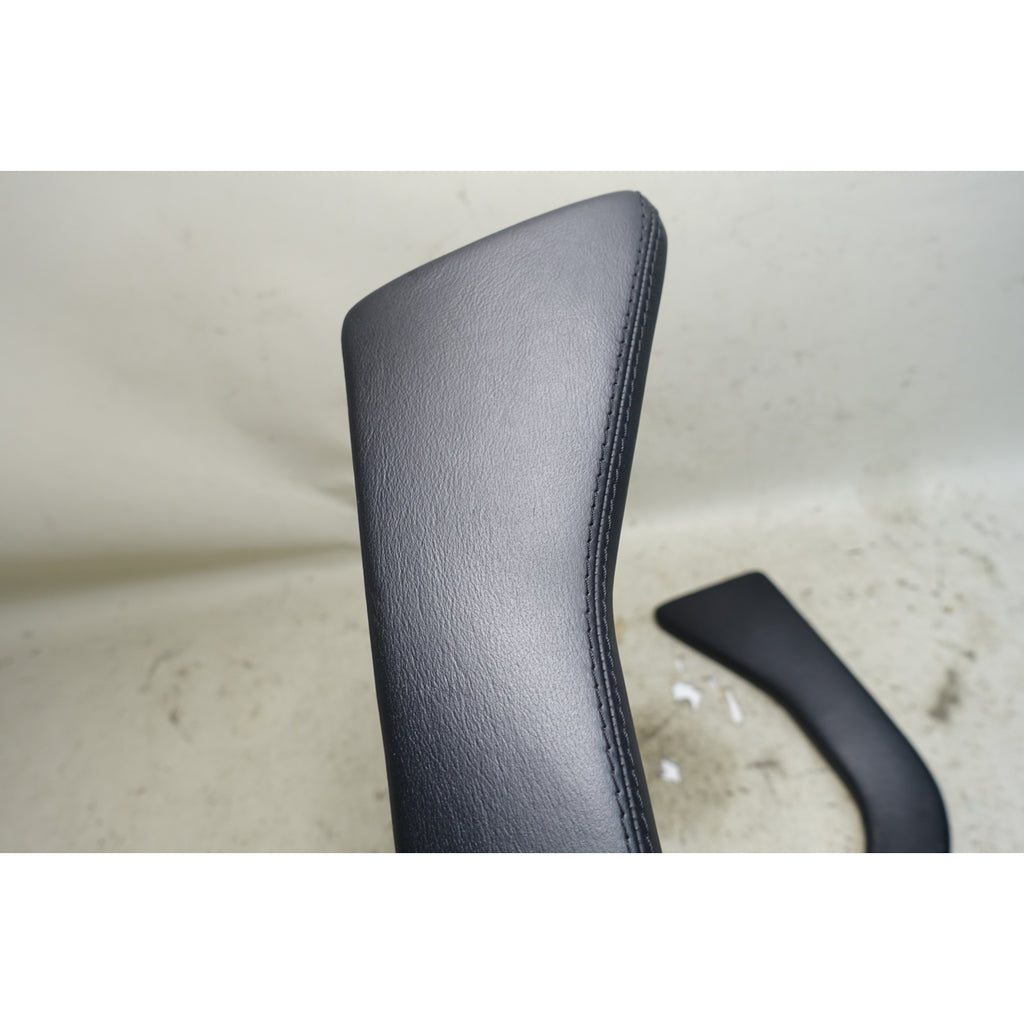 BMW Z3 M Roadster Coupe Center Console Side Trim Pair Black Leather OEM 98-02