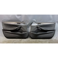 2017-2020 BMW 5-Series G30 OEM Front Door Panel Pair LH RH Black Dakota Leather