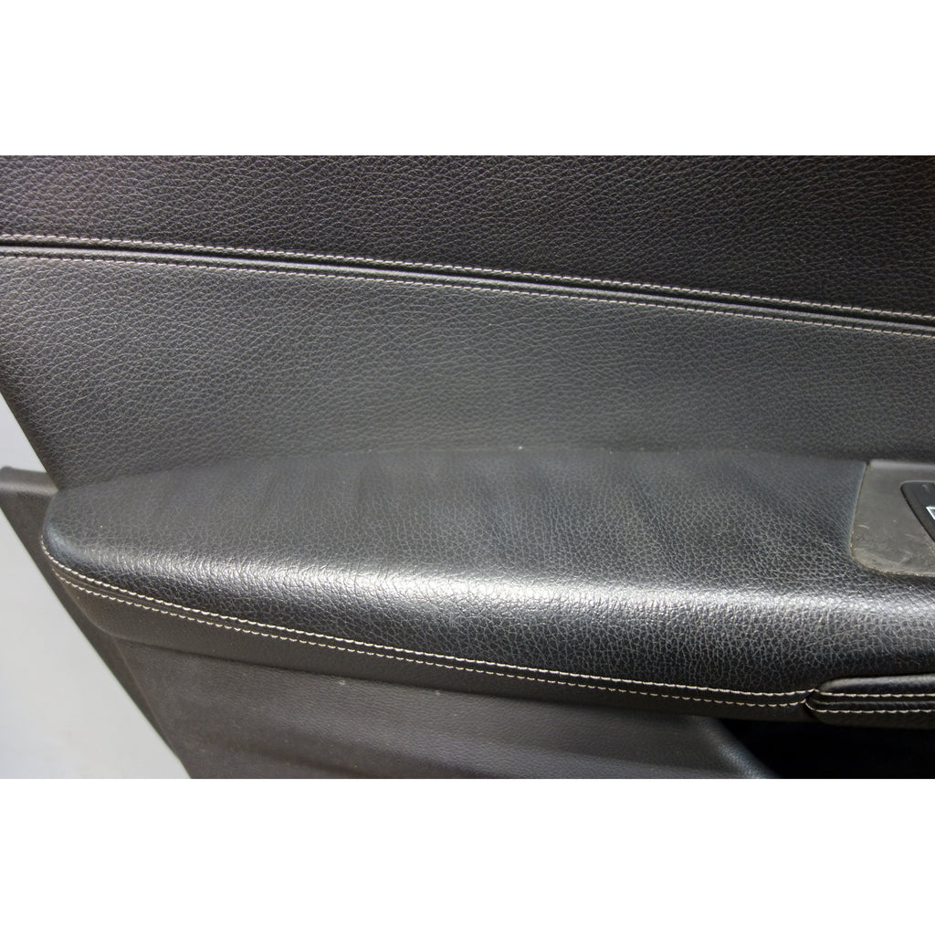 2017-2020 BMW 5-Series G30 OEM Front Door Panel Pair LH RH Black Dakota Leather