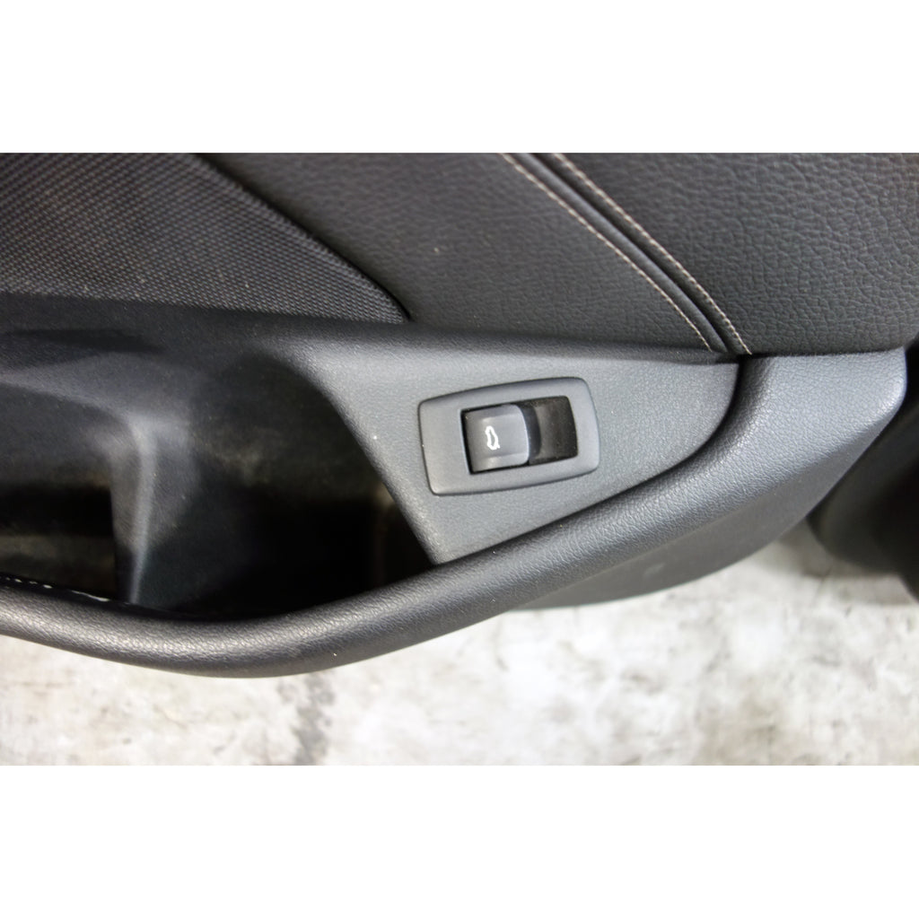 2017-2020 BMW 5-Series G30 OEM Front Door Panel Pair LH RH Black Dakota Leather