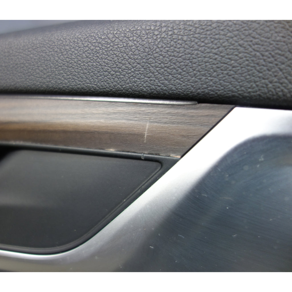 17-20 BMW G30 5-Series S Rear Interior Door Trim Panel Pair Black Leather OEM