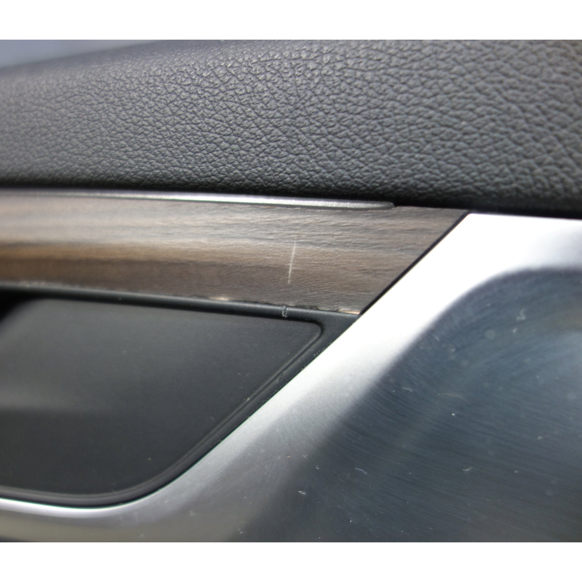 17-20 BMW G30 5-Series S Rear Interior Door Trim Panel Pair Black Leather OEM
