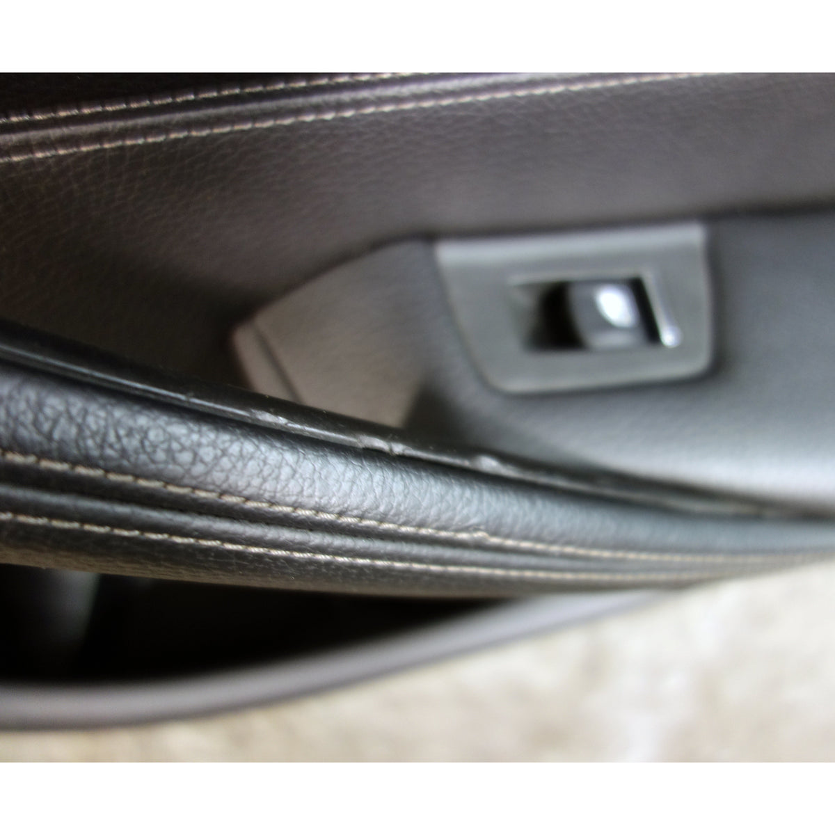 17-20 BMW G30 5-Series S Rear Interior Door Trim Panel Pair Black Leather OEM