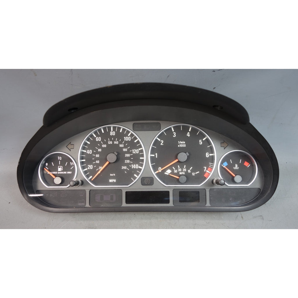 BMW E46 330Ci 2dr ZHP Performance OEM Instrument Cluster Speedometer Automatic