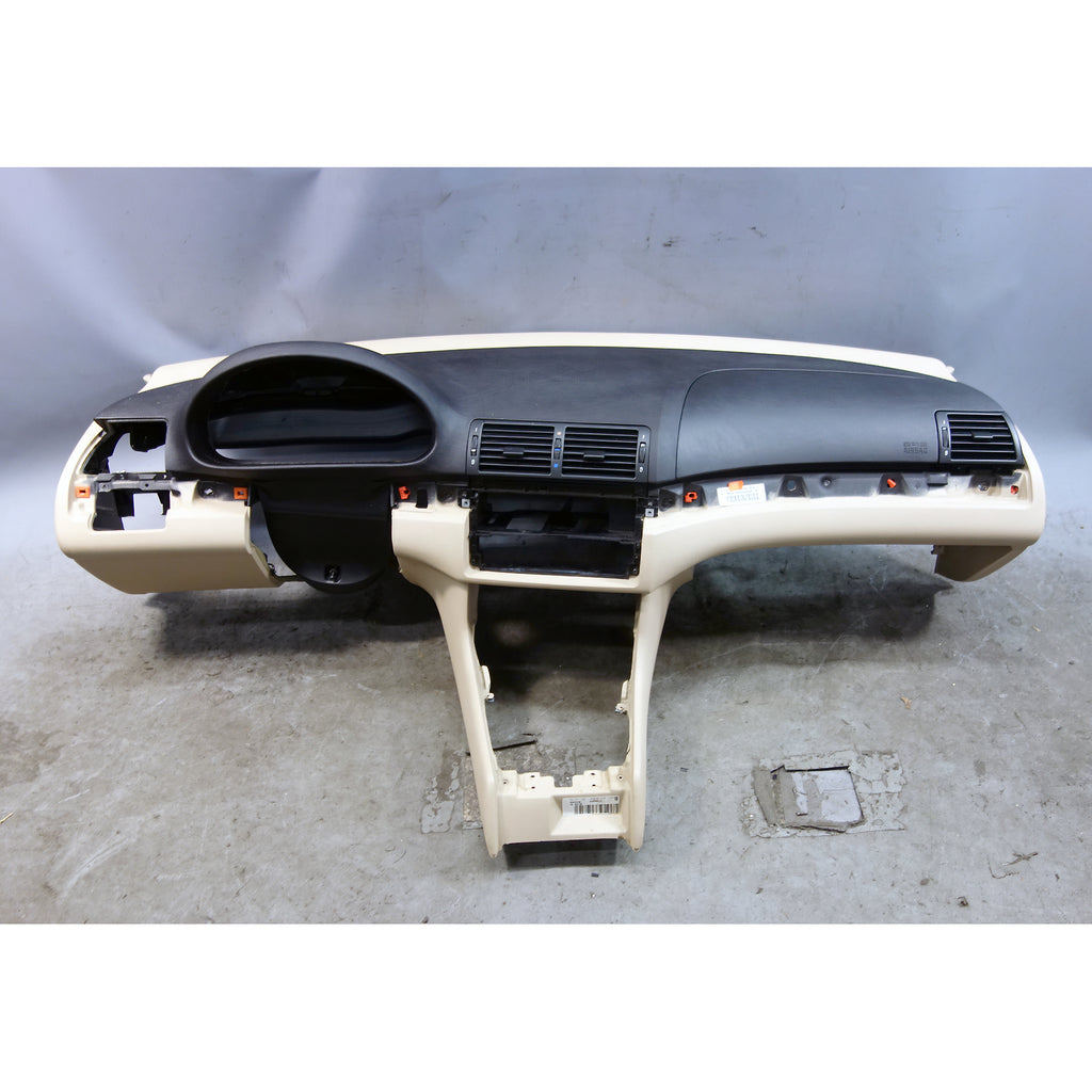 BMW E46 3-Series OEM Dashboard Dash Assembly Beige 323i 325i 328i 330i 1999-2006