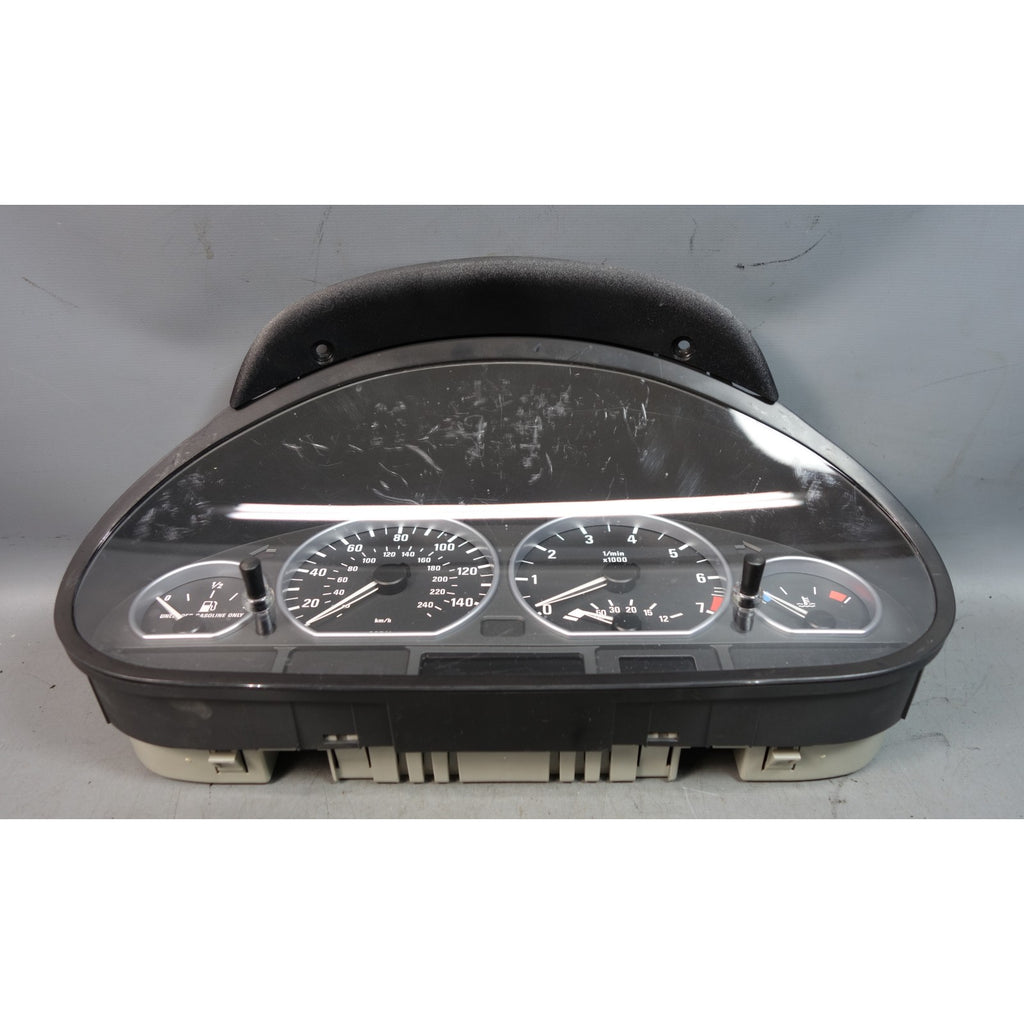 BMW E46 325i 330i M54 OEM Instrument Cluster Speedometer Chrome Auto SMG 01-05