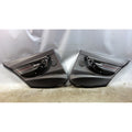 BMW 3-Series F30 F31 OEM Rear Door Panels Pair Black Leather Red Accent 12-19