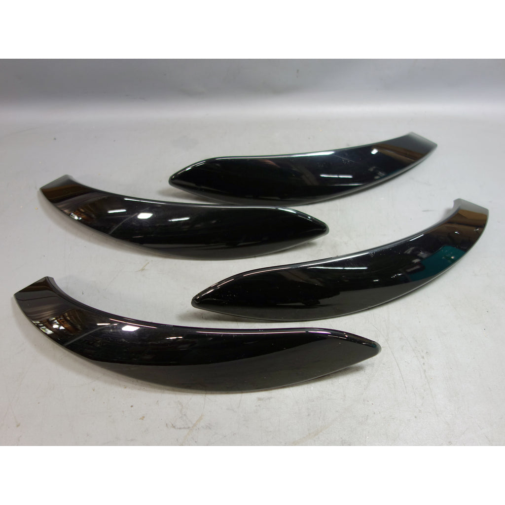 2012-2019 BMW F3x 3-Series Interior 4-Door Grab Handle Trim Set Piano Black OEM