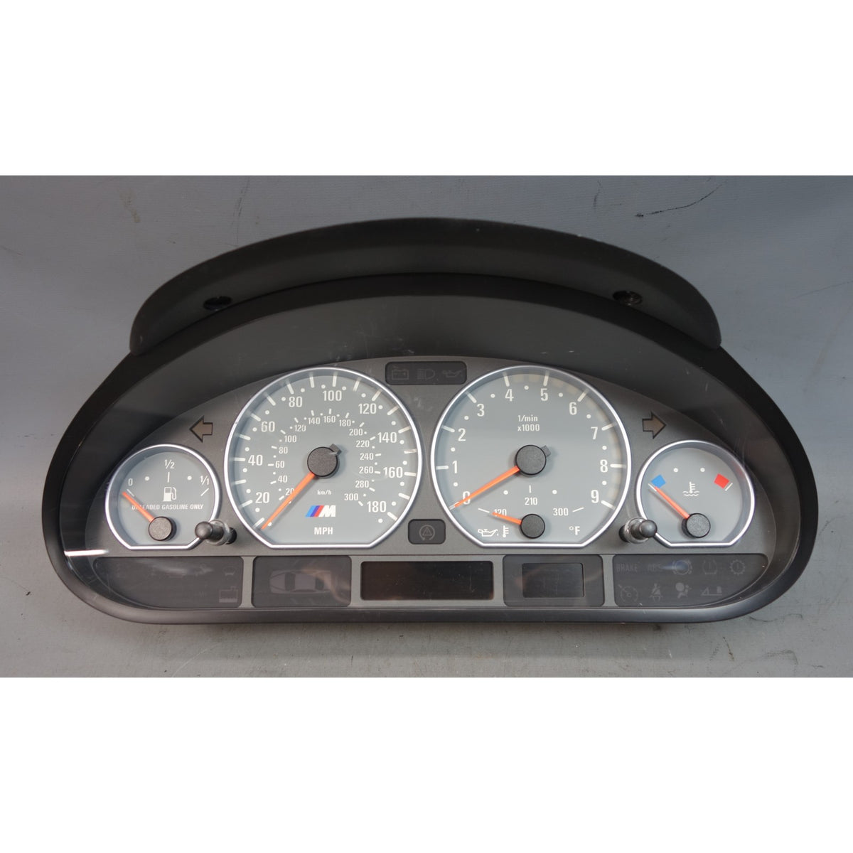 BMW E46 M3 S54 OEM Instrument Gauge Cluster Speedometer Tachometer SMG 2001-2006