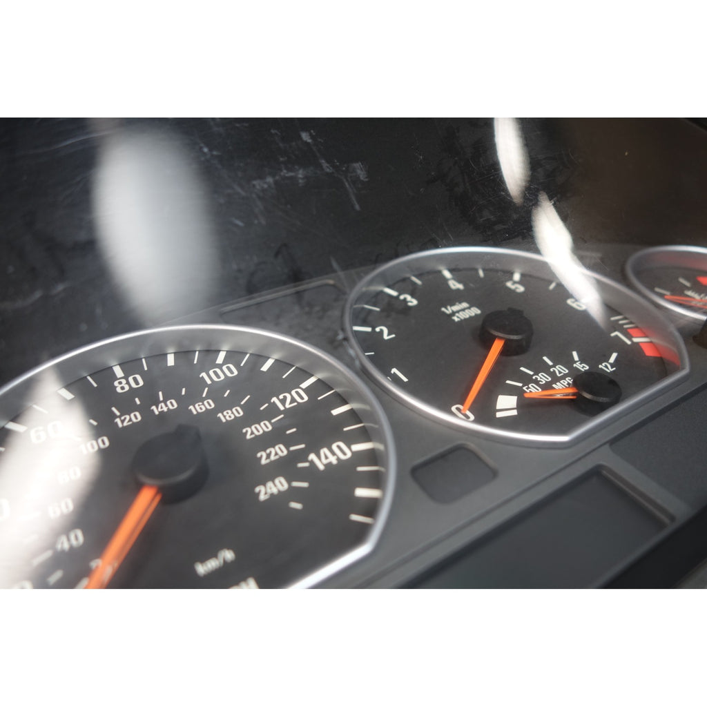 BMW E46 330i ZHP Instrument Cluster Speedometer Performance Package Manual OEM
