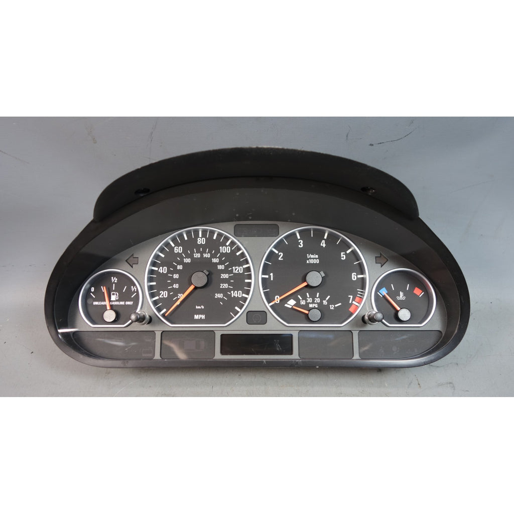 BMW E46 330Ci ZHP Performance OEM Instrument Gauge Cluster Speedometer Manual