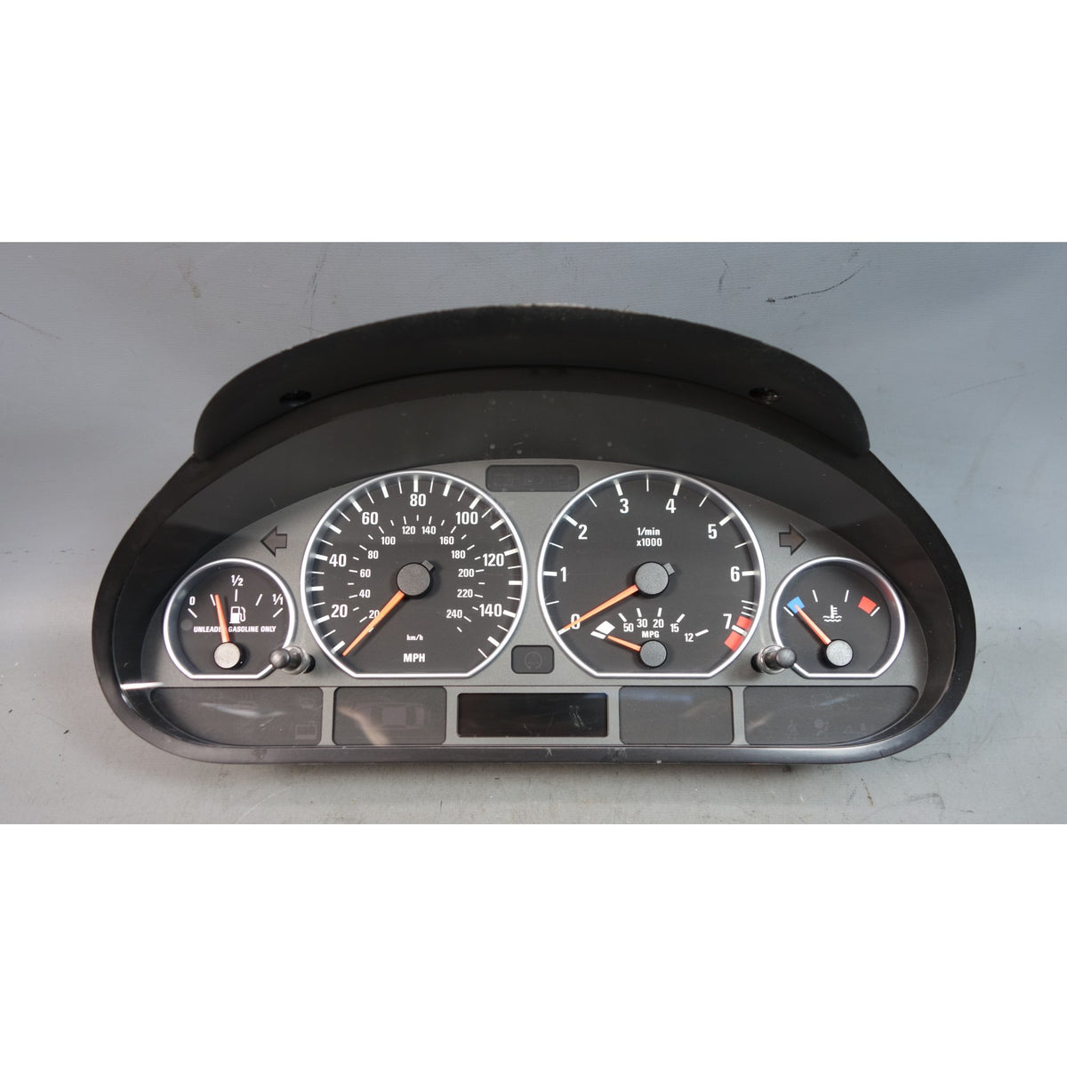 BMW E46 330Ci ZHP Performance OEM Instrument Gauge Cluster Speedometer Manual