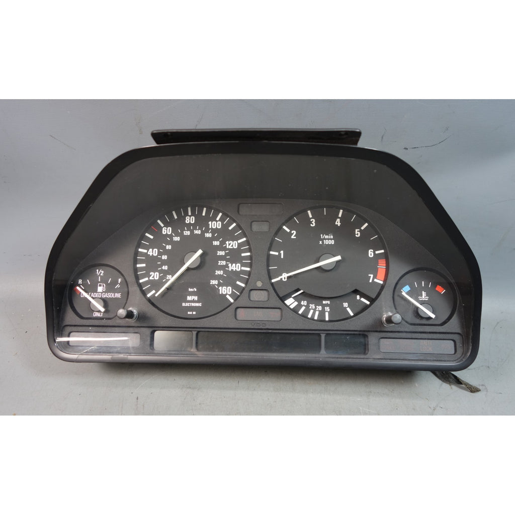 1991-1995 BMW E32 E34 5-Series Instrument Gauge Cluster Speedo Tach *FOR PARTS*