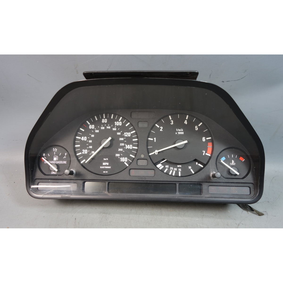 1991-1995 BMW E32 E34 5-Series Instrument Gauge Cluster Speedo Tach *FOR PARTS*