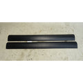 1996-2002 BMW Z3 Roadster Coupe Black Interior Door Sill Trim Cover Pair OEM