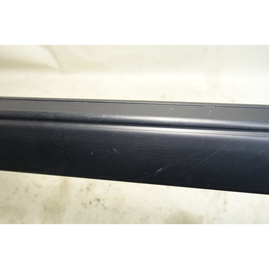 1996-2002 BMW Z3 Roadster Coupe Black Interior Door Sill Trim Cover Pair OEM