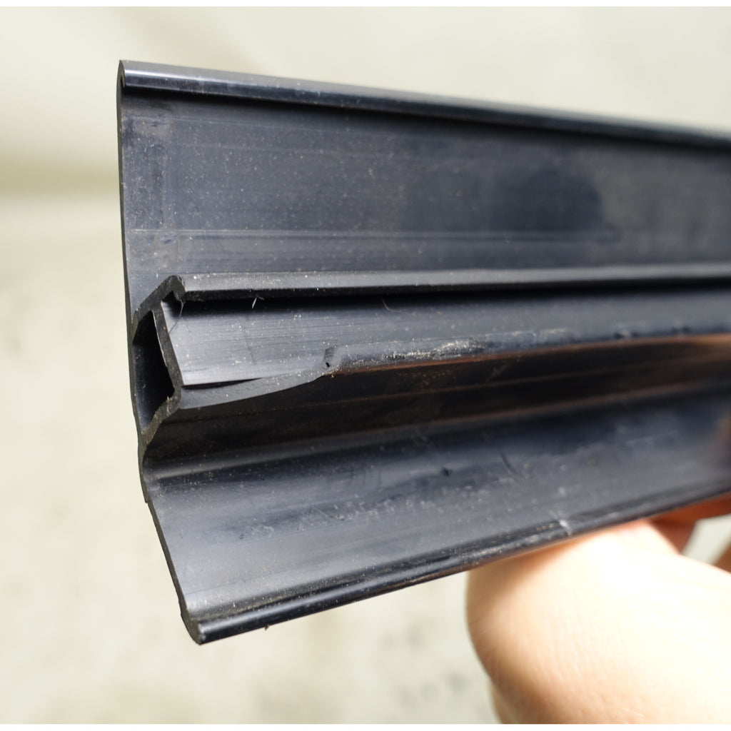 1996-2002 BMW Z3 Roadster Coupe Black Interior Door Sill Trim Cover Pair OEM