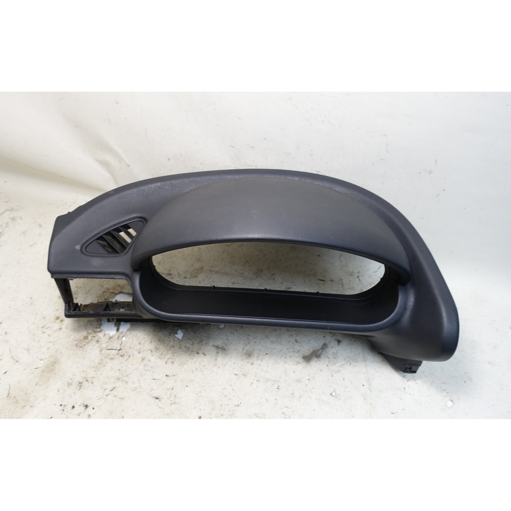 BMW Z3 Left Driver Dash Cluster Dome Trim Black Vinyl OEM 1996-2002 *Damaged*