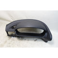 BMW Z3 Left Driver Dash Cluster Dome Trim Black Vinyl OEM 1996-2002 *Damaged*