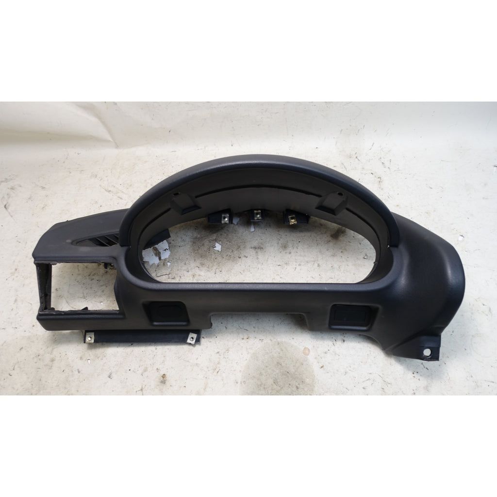 BMW Z3 Left Driver Dash Cluster Dome Trim Black Vinyl OEM 1996-2002 *Damaged*