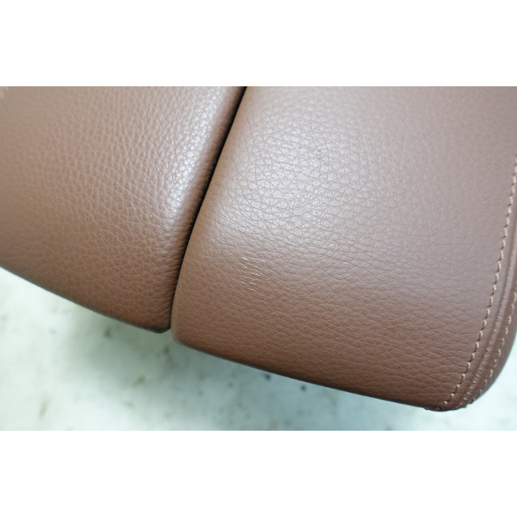 BMW F15 X5 F16 X6 Front Center Console Armrest Terra Brown Leather OEM 2014-2016