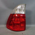 BMW E53 X5 Left Rear Outer Tail Light Lens w White Clear 2003-2006 OEM *Note*